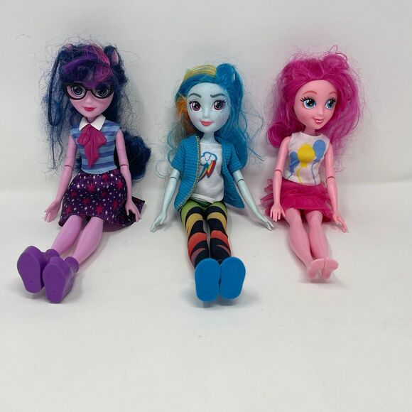My Little Pony Equestria Girls 11” Dolls lot of 3 - Picture 1 of 11